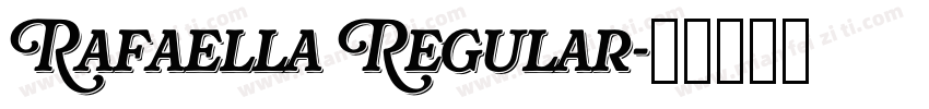 Rafaella Regular字体转换